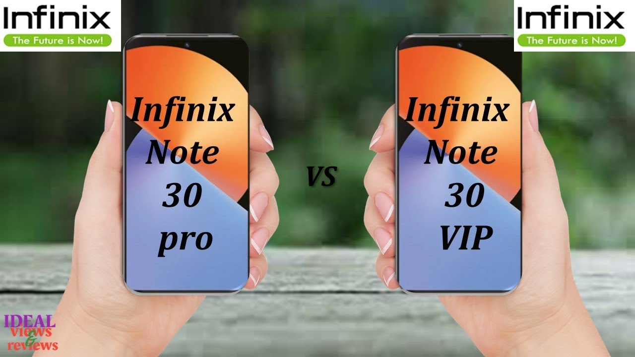 infinix note 30 pro vs infinix note 30 VIP - YouTube