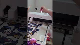 Cutting Witch Girl Stickers At Home With No Cutfiles