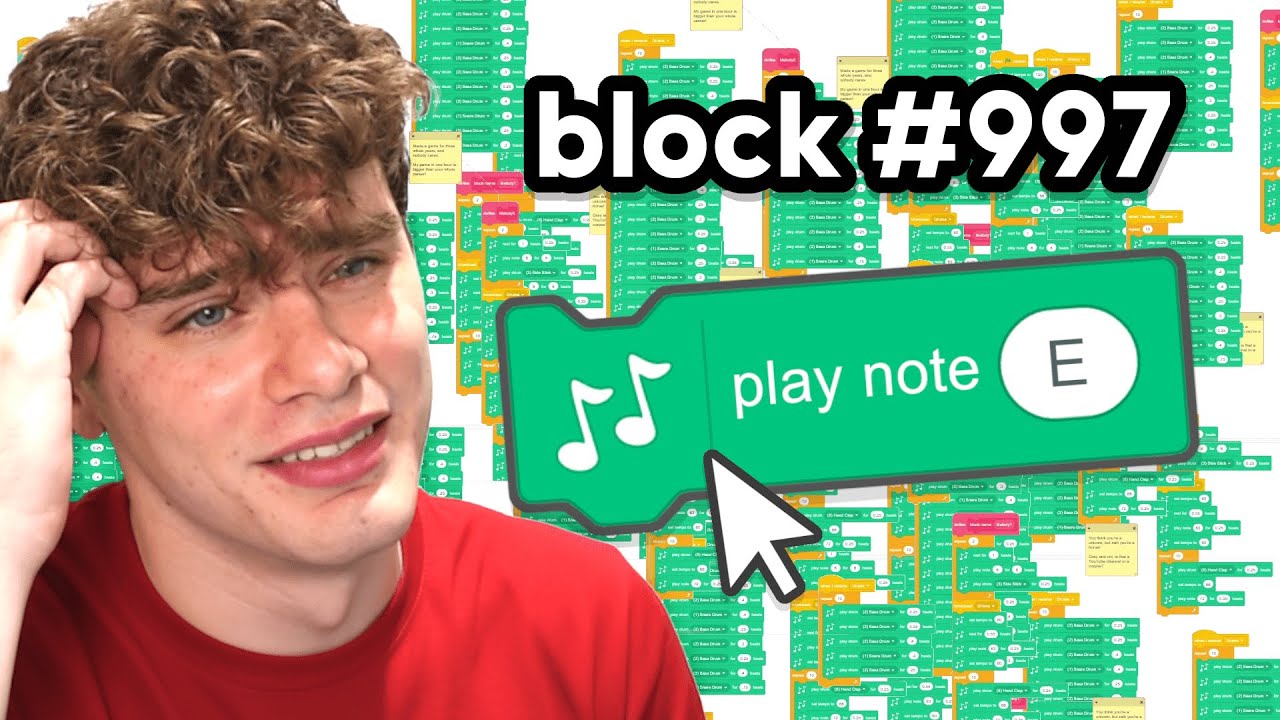 Я создал песню ТОЛЬКО с использованием скретч-блоков...