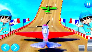Aeroplane GT Racing Stunts: Aeroplane Games - Best Android Gameplay #Shorts screenshot 4