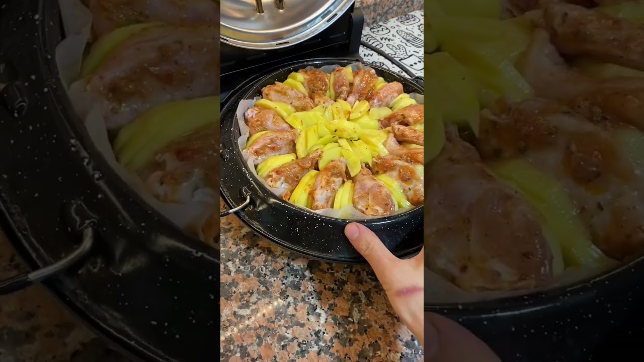 AKŞAM YEMEKLERİNE NEFİS SOSLU TAVUKLU PATETES ????#tavukyemekleri #tavuk #akşamyemeği #yemek #tarif AKŞAM YEMEKLERİNE NEFİS SOSLU TAVUKLU PATETES ????#tavukyemekleri #tavuk #akşamyemeği #yemek #tarif