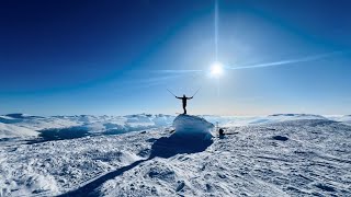 Topptur på ski i Jotunheimen: Storivilen 2068 moh. frå Lundadalen