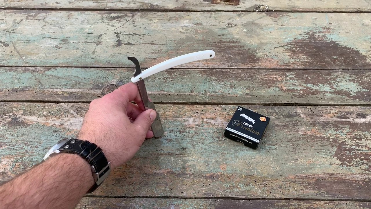 Sedef Shavette - Adding and removing a blade - YouTube