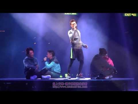 20131108-歲月友情演唱會合唱聽海(謝天華主唱,鄭伊健,陳小春,林曉峰,錢嘉樂伴唱)