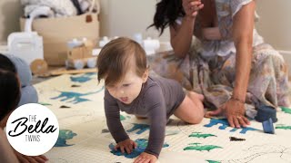 Matteo Crawls For The First Time With Nikki And Brie