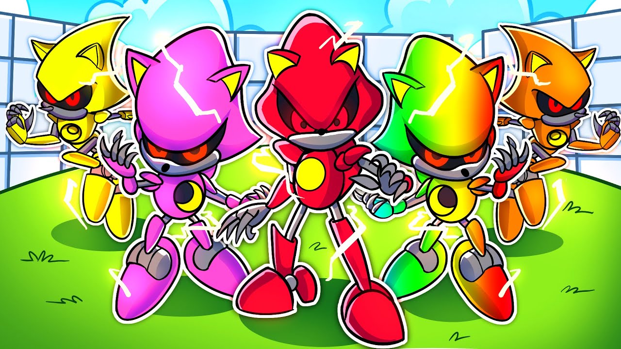 Devenir METAL SONIC avec mes FANGIRLS folles sur Roblox Rivals !