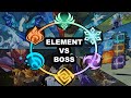 Defeating Bosses With Their Own Element