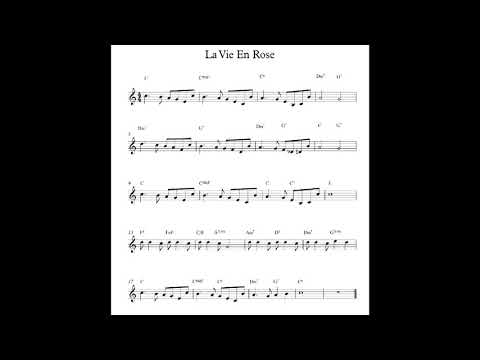 la-vie-en-rose---play-along---backing-track-(c-key-score-violin/guitar/piano)