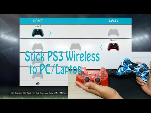 Cara Hubungkan Stick PS3 Wireless ke PC/Laptop Windows 10 Tutorial