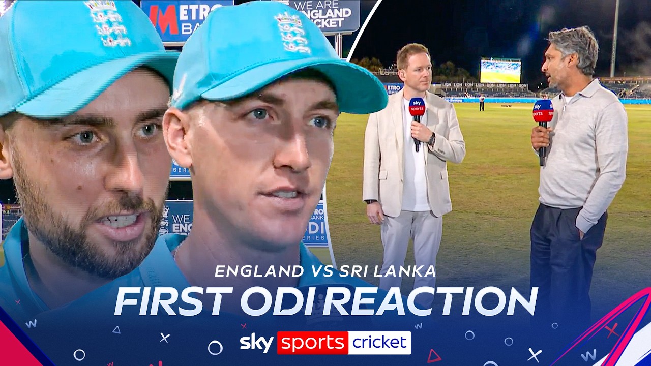 Morgan, Sangakkara, Jacks and Brook relfect on England's dominant victory in first ODI vs Sri Lanka