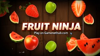 One Swipe. Thousand Slices. 🥷 | Fruit Ninja Game | Slice like True Ninja | Gamenethub.com #youtube   screenshot 3