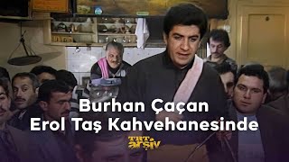 Burhan Çaçan Erol Taş Kahvehanesinde | TRT Arşiv Resimi