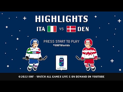 Highlights | Italy vs. Denmark | 2022 #IIHFWorlds