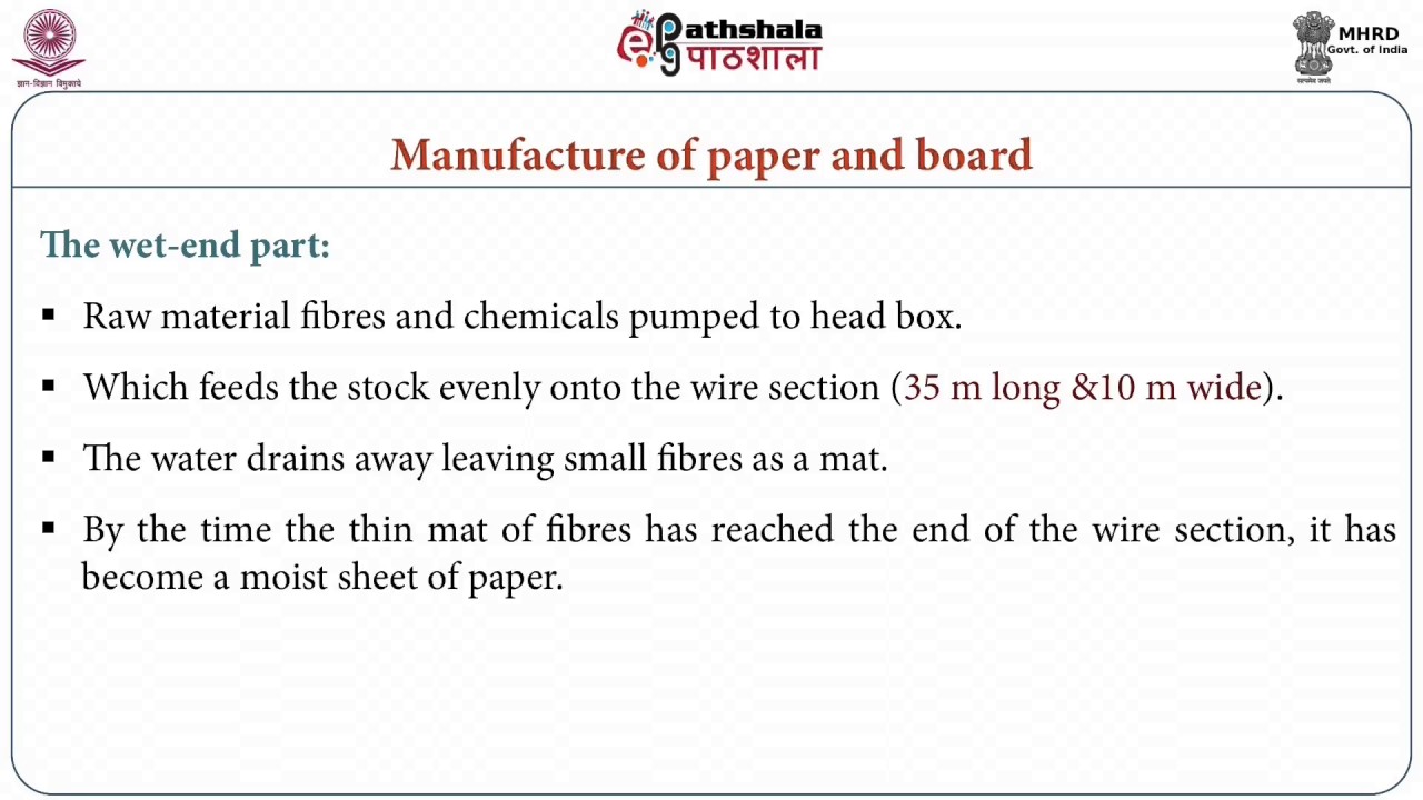 Paper and paper based packaging materials