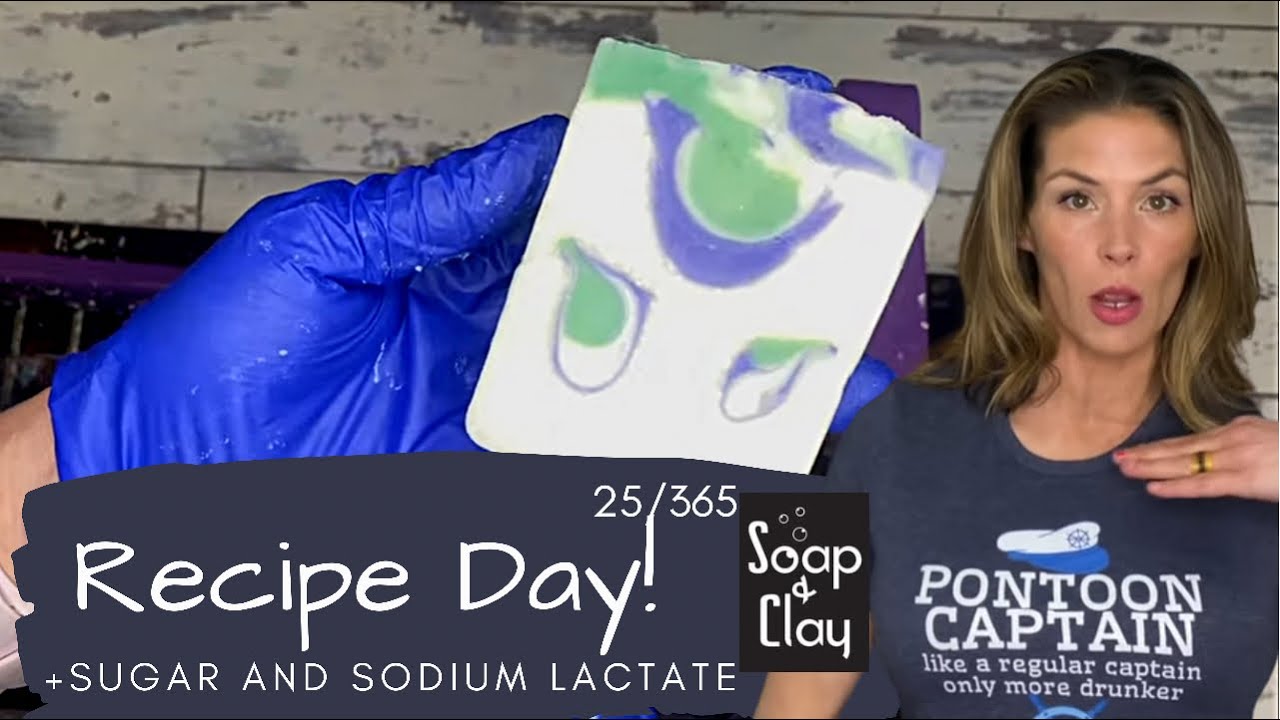 Big Lather Recipe, with enriched lye solution! | Day 25/365