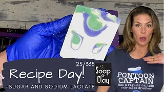 Big Lather Recipe, with enriched lye solution! | Day 25/365