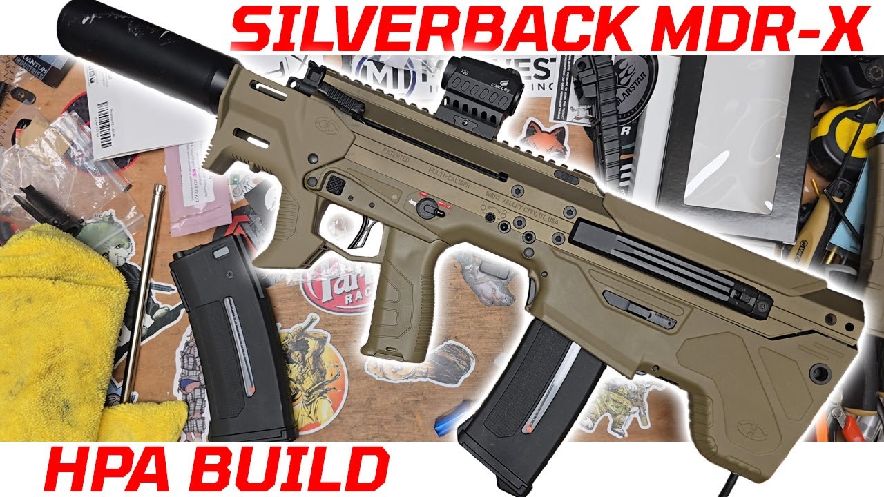 HPA Silverback Airsoft MDRX Build Progress