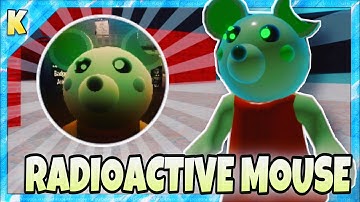 How to get “RADIOACTIVE MOUSE” BADGE + RADIOACTIVE MOUSY MORPH in PIGGY RP : INFECTION | Roblox