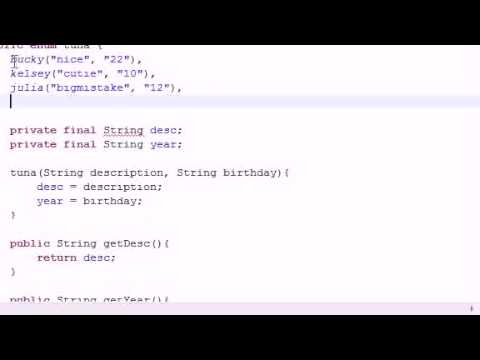 Java Programming Tutorial 45 EnumSet range