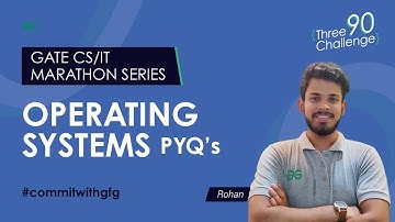 GATE CS/IT Marathon Series | Operating Systems PYQs | GeeksforGeeks