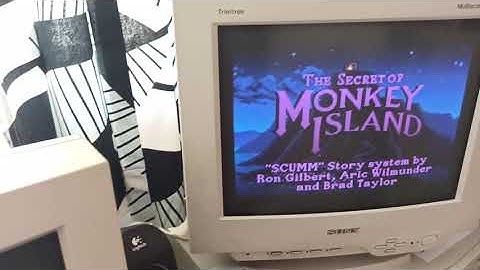 The Secret of Monkey Island with Roland MT32.