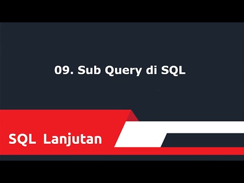 Video: Apa itu kueri lanjutan?