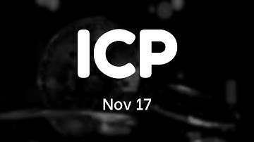 29. Internet Computer ICP Technical Analysis (17 Nov 2021)