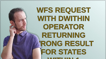 WFS request with DWITHIN operator returning wrong result for states within 1 kilometer