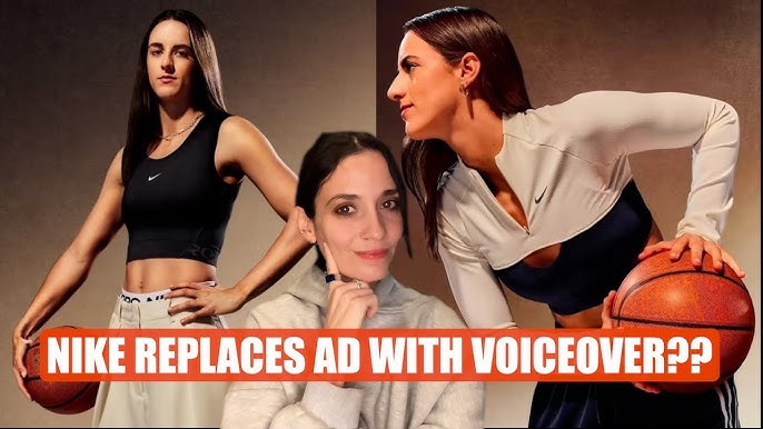 NIKE BACKPEDALS Caitlin Clark Ad with adding FAKE Voiceover after BACKLASH  - YouTube