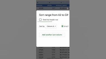 Best Ways to Sort Data in Google Sheets #googlesheets #dataanalytics #shorts