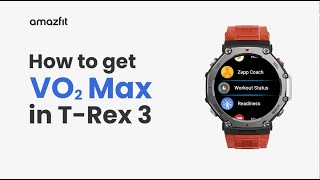 How to get VO2 Max in T-Rex 3