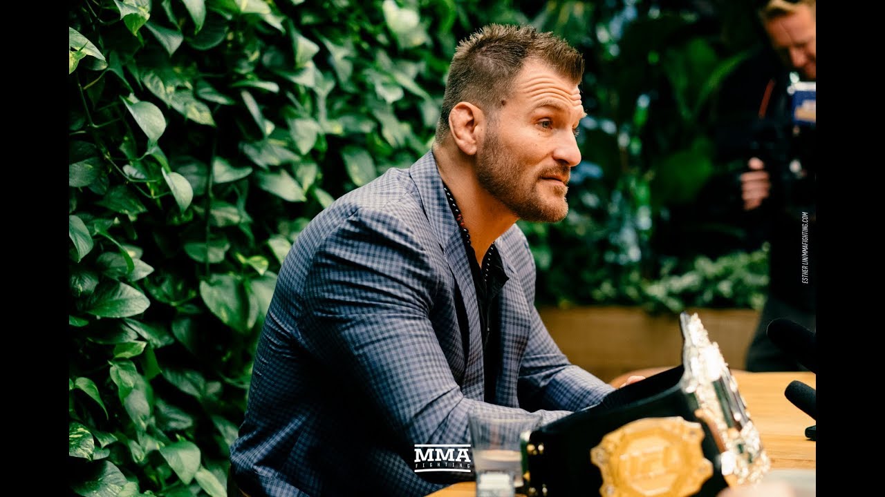 UFC 226: Stipe Miocic Media Lunch Scrum - MMA Fighting mixed martial arts nantes