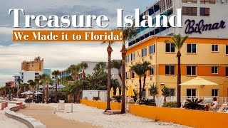 We Made it to Florida! 🌴 Vacation Rental Tour and Treasure Island Beach VLOG 1