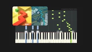 Video thumbnail of "Dancing Line - The Cathedral // Custom Arrangement (Synthesia Tutorial + MIDI + PDF)"