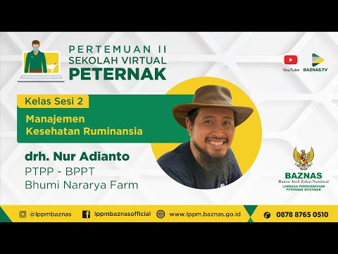 MANAJEMEN KESEHATAN RUMINANSIA - SEKOLAH VIRTUAL PETERNAK 2020