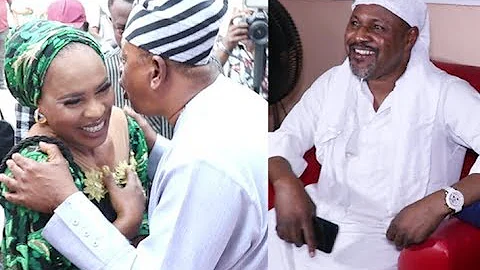 See What Happens When Saidi Balogun And Fathia Balogun Attend Sola Kosoko 40th Birthday