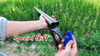 Special Gift Double Barrel Shotgun! #review 