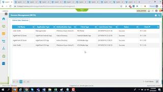 Session Management in AgilePoint NX