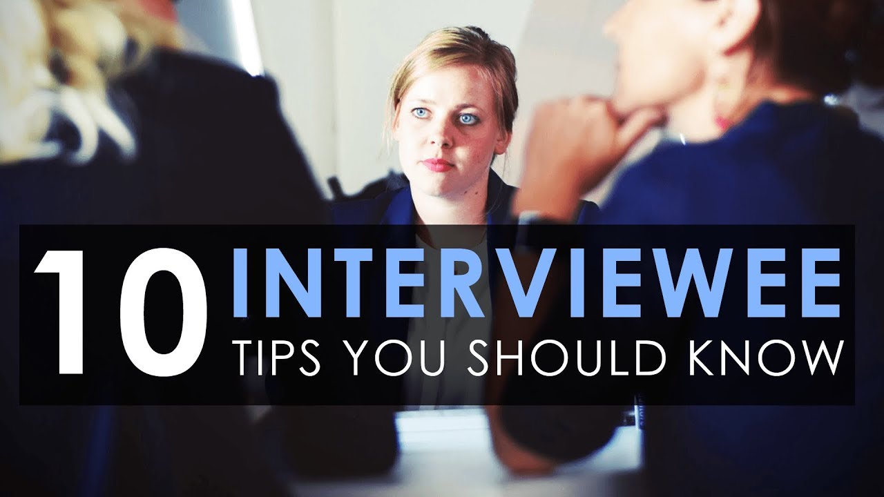 10 Effective Interview(ee) Tips You Should Know - Project Management ...