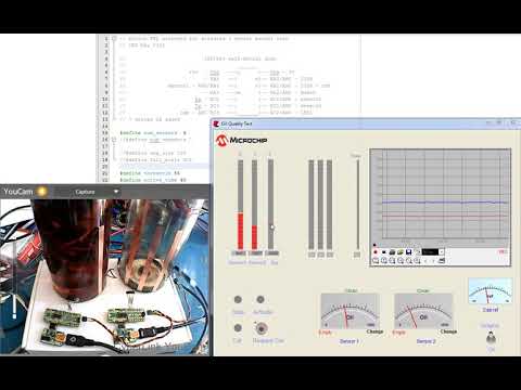 Cap sense measures oil condition