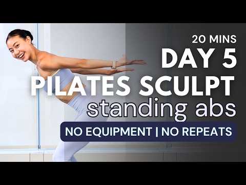 5 Day Challenge Pilates Sculpt: Standing Abs Focus