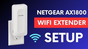 netgear ax1800 wifi extender setup