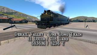 Derail Valley   My Longest Train to Date