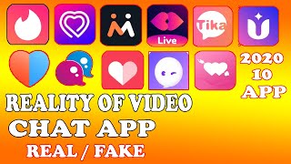 Reality Of Video Chat & Calling App 2020 || Lamour / Wink / Live chat / ParaU / Quack Quack √ Tinder screenshot 5