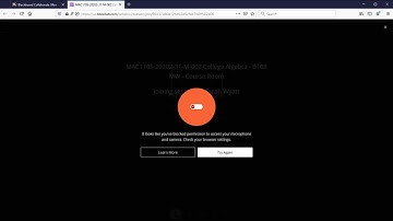 Blackboard Collaborate Room
