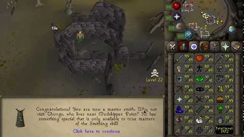 I Achieve Level 99 Smithing