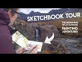 Moleskine Watercolor Sketchbook Tour (#1, 2016-2017) ✶ Plein Air Watercolor Travel Journal