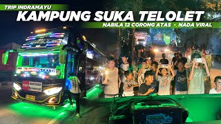 GOKIL ! Konser Telolet 12 Corong QQ Trans “Nabila” di Kampung ini | Full  Telolet Nada Viral !!