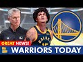 The Warriors Just Got GREAT NEWS After Win vs. Pistons…
