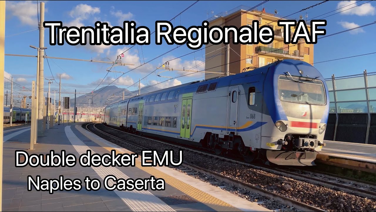 Trenitalia TAF train | Regionale Naples to Caserta | bad experience | the royal palace of Caserta